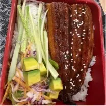 Hình ảnh Cơm lươn Nhật unadon sốt teriyaki