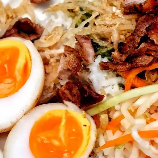 Hình ảnh Cơm sườn trứng kho