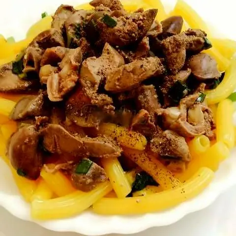 Hình ảnh Nui xào gan