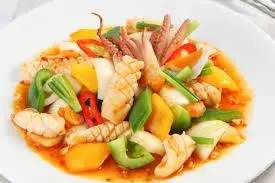 Hình ảnh Cơm mực xào