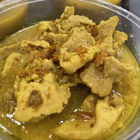 Hình ảnh Thịt nạc kho nghệ - hộp 400gr