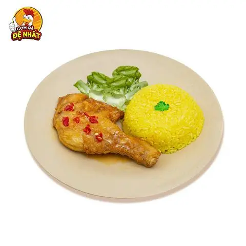 Hình ảnh Cơm gà Xốt Chua cay (SIZE NHỎ)