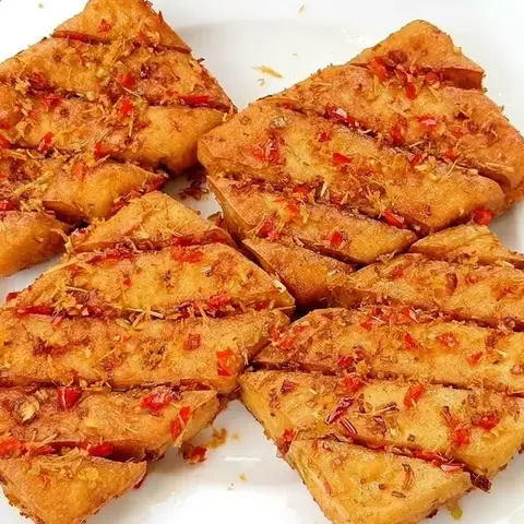 Hình ảnh Đậu hũ chiên sả