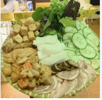 Hình ảnh Bún đậu mắm tôm 2 người