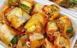 Hình ảnh Bánh tráng cuốn bơ