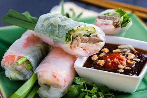 Hình ảnh Gỏi cuốn tôm thịt