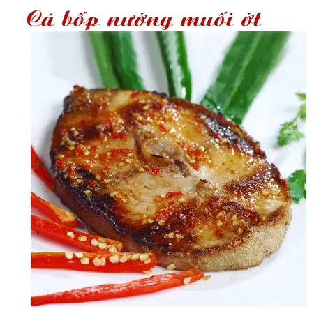 Hình ảnh Cá bốp nướng muối ớt