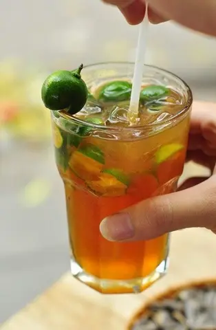 Hình ảnh Trà tắc - ly 700ml