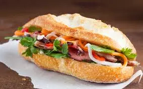 Hình ảnh Bánh mì heo quay 