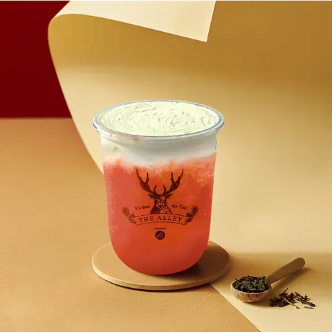 Hình ảnh Lục Trà Dưa Hấu Kem Cheese