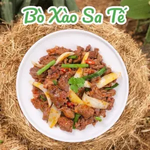 Hình ảnh Bò xào sa tế