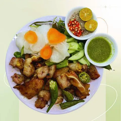 Hình ảnh Tai heo nướng
