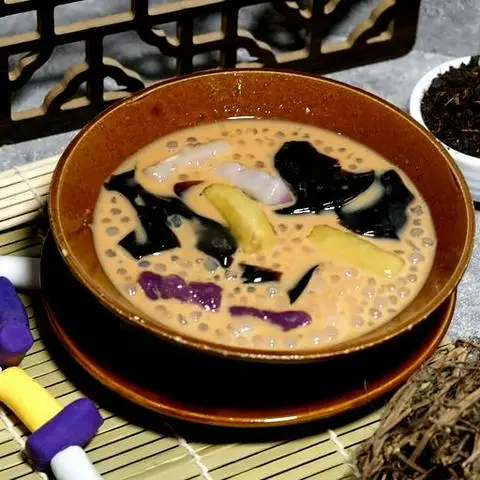 Hình ảnh Sago trà sữa