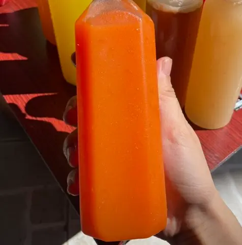 Hình ảnh Nước ép cà rốt nguyên vị