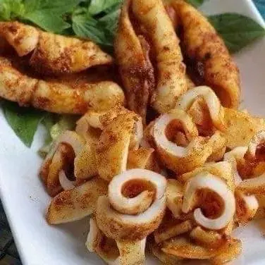 Hình ảnh Mực hấp sả