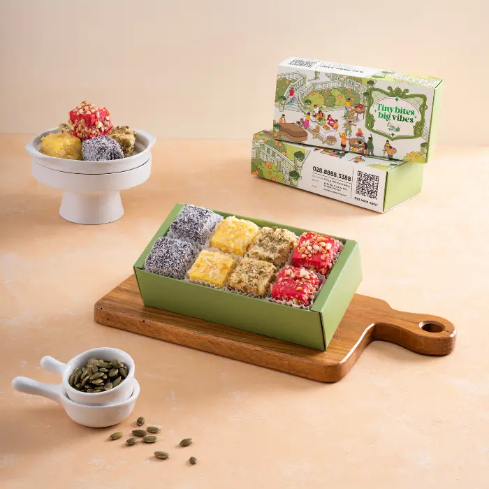 Hình ảnh Hộp bánh Lamington - set 8