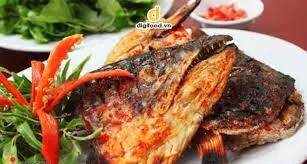 Hình ảnh Đầu cá hồi chiên giòn