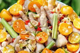 Hình ảnh Chân gà sả tắc