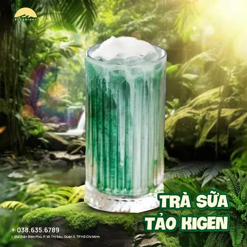 Hình ảnh Trà sữa tảo xoắn đặc biệt