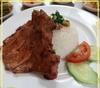 Hình ảnh Cơm sườn nướng