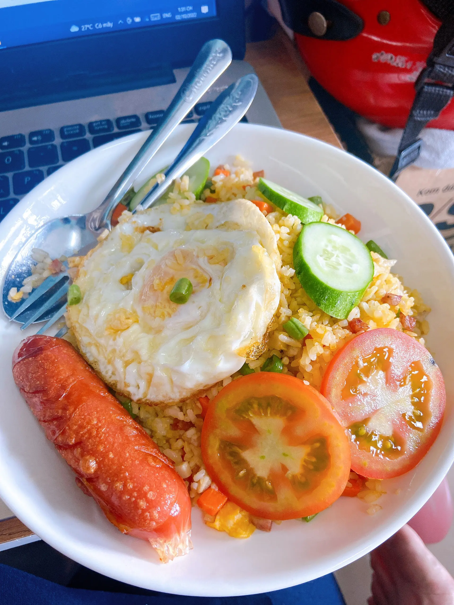 Hình ảnh Cơm chiên dương châu 1 trứng