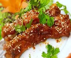 Hình ảnh Sườn heo nướng muối ớt 500g