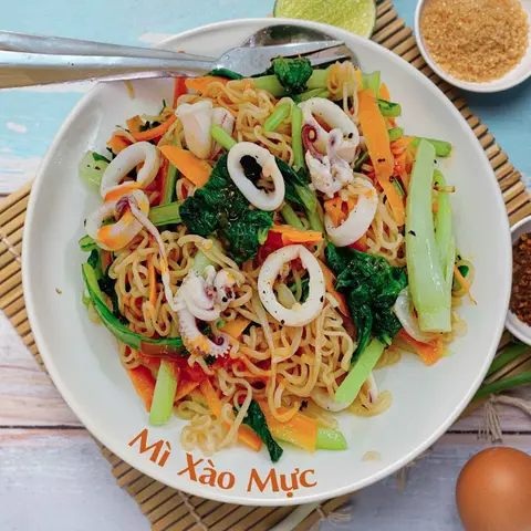 Hình ảnh Mì Xào Mực