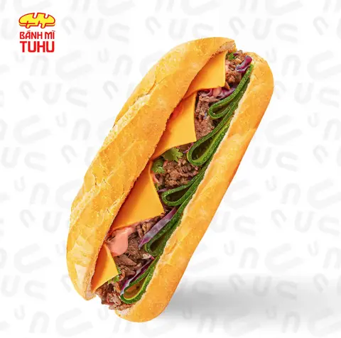 Hình ảnh Bánh mì bò phô mai - đặc biệt