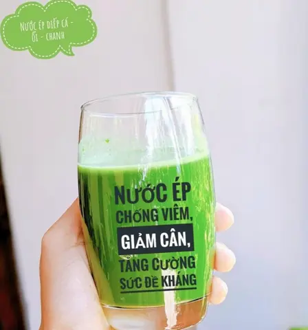 Hình ảnh Nước ép Diếp cá - Ổi - Chanh