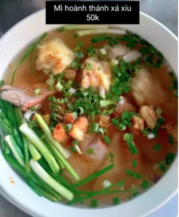 Hình ảnh Mì hoành thánh xá xíu