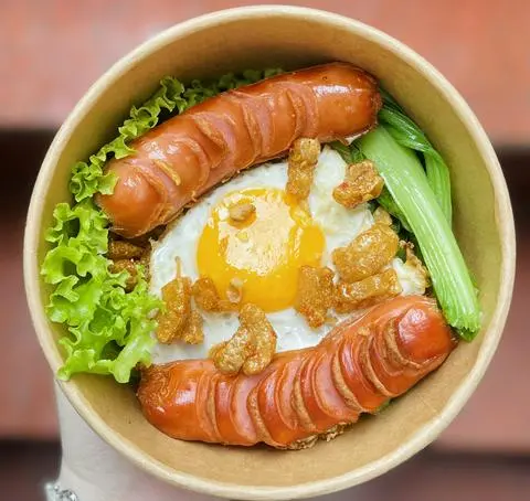 Hình ảnh Mì trộn indomie Xích pla full