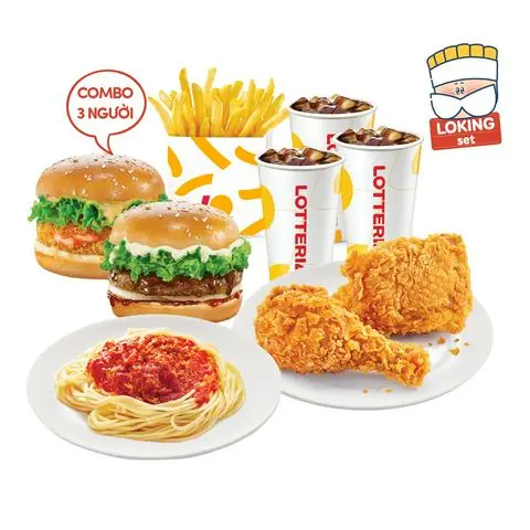 Hình ảnh Loking Set (dành cho 3 người)
