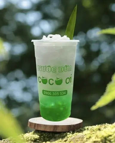 Hình ảnh Nước Dừa Dứa Trân Châu Dừa