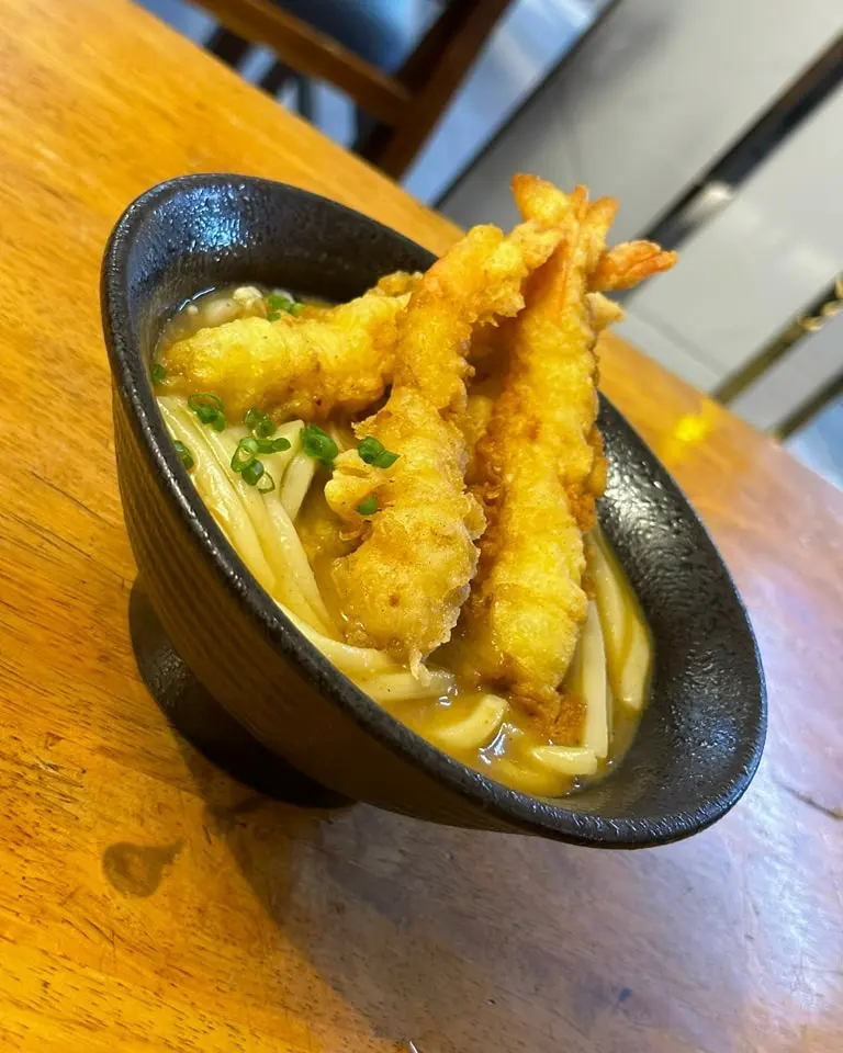 Hình ảnh Mì cà ri tôm chiên - Ebi curry udon