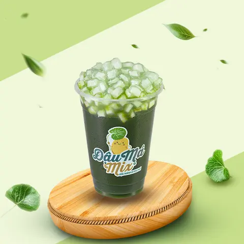 Hình ảnh Rau Má Trân châu Dừa non (M)