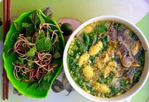 Hình ảnh Bánh đa canh cá đặc biệt