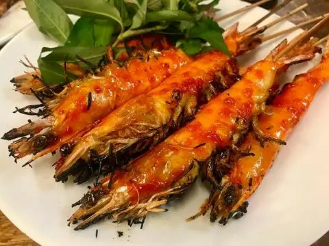 Hình ảnh Tôm nướng muối ớt