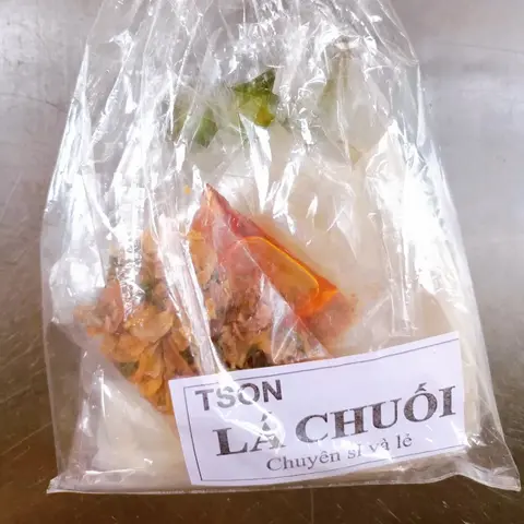 Hình ảnh Bánh Tráng Lá Chuối