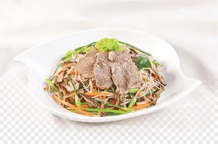 Hình ảnh Bún gạo xào bò