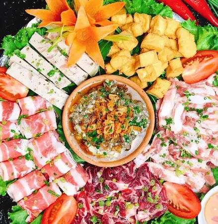Hình ảnh Lẩu riêu cua bắp bò nhỏ