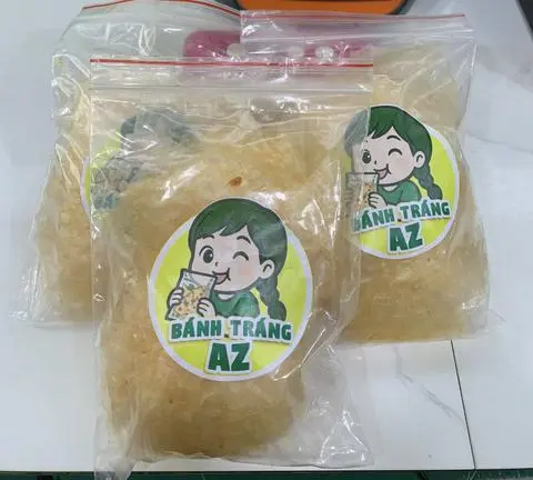 Hình ảnh Bánh tráng muối tỏi