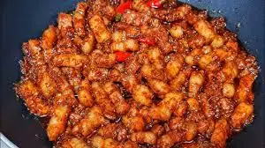 Hình ảnh Cơm mắm ruốc xào thịt ba chỉ