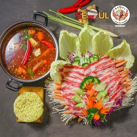 Hình ảnh Lẩu Kim Chi Bò Mỹ Nhỏ