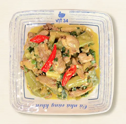 Hình ảnh Vịt xào cà tím