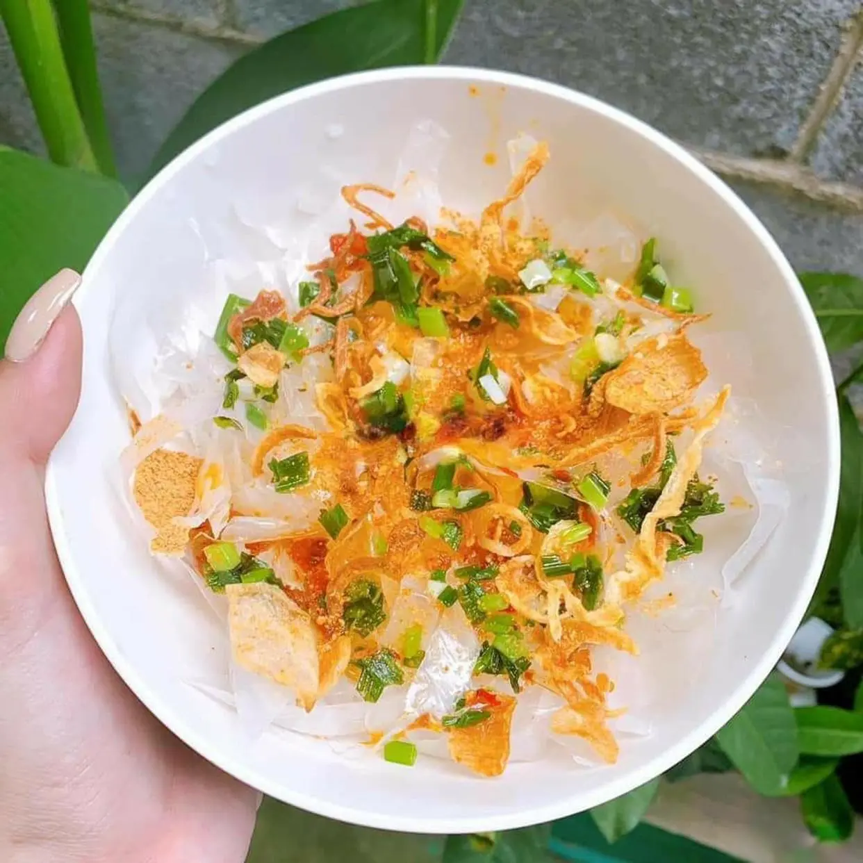 Hình ảnh Bánh tráng Mỡ Hành - 4 Trứng Cút (QUÁN KO CÓ TRỘN, GIA VỊ ĐỂ RIÊNG KHÁCH TỰ TRỘN)