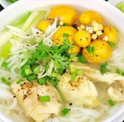 Hình ảnh Bún lòng gà