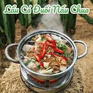 Hình ảnh Lẩu cá đuối nấu chua