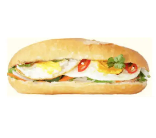 Hình ảnh Bánh mì heo ấp trứng