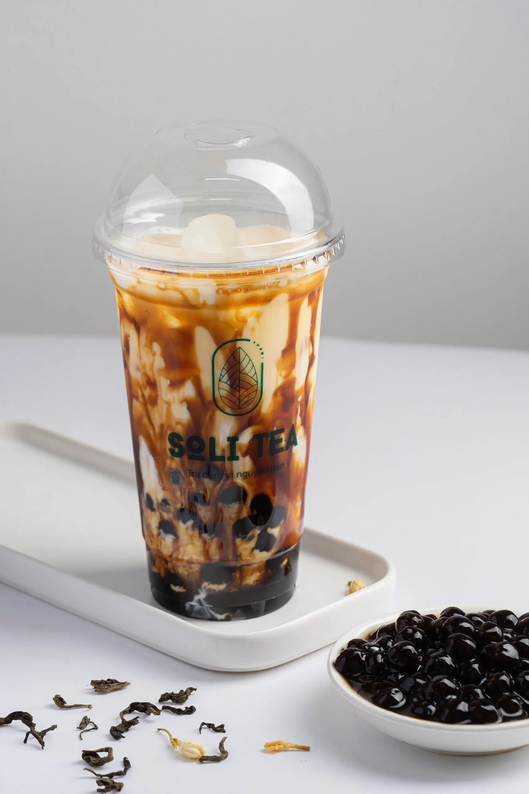Hình ảnh Sữa tươi trân châu đường đen