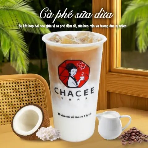 Hình ảnh Cà phê sữa dừa